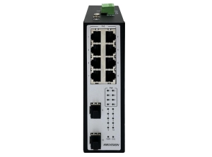 SWITCH FULL MANAGED, 10 PORTURI G (8 POE, 2 SFP)