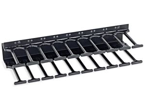 ORGANIZATOR VERTICAL DE CABLURI, 2 RANDURI, 18U