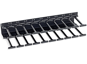 ORGANIZATOR VERTICAL DE CABLURI, 2 RANDURI, 42U