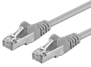 PATCH CORD FTP RJ45-RJ45 CAT.6, LSZH, 0.5M, GRI