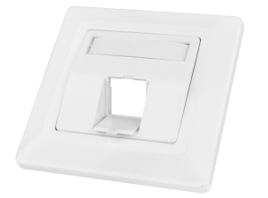 PRIZA PENTRU 1 MODUL TOOLLESS LINE, 80X80MM