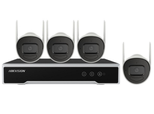 KIT WIFI, 1 NVR 4 CH + 4 CAMERE 4MP + 1 HDD 1TB