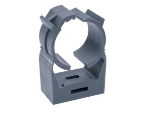 PIESA FIXARE TEAVA (ABS) 25MM, 20 BUC/PACHET, GRI