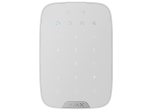 TASTATURA WIRELESS CU CITITOR, ALBA